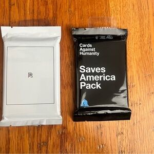 Cards Against Humanity—Expansion Pack “Saves America” & “Surprise”